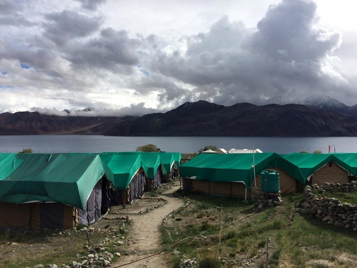 Pangong Delight Camps And Cottages Spangmik المظهر الخارجي الصورة