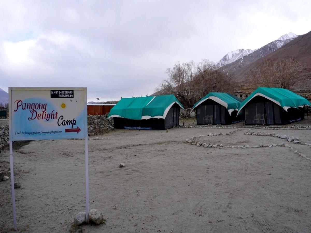 Pangong Delight Camps And Cottages Spangmik المظهر الخارجي الصورة